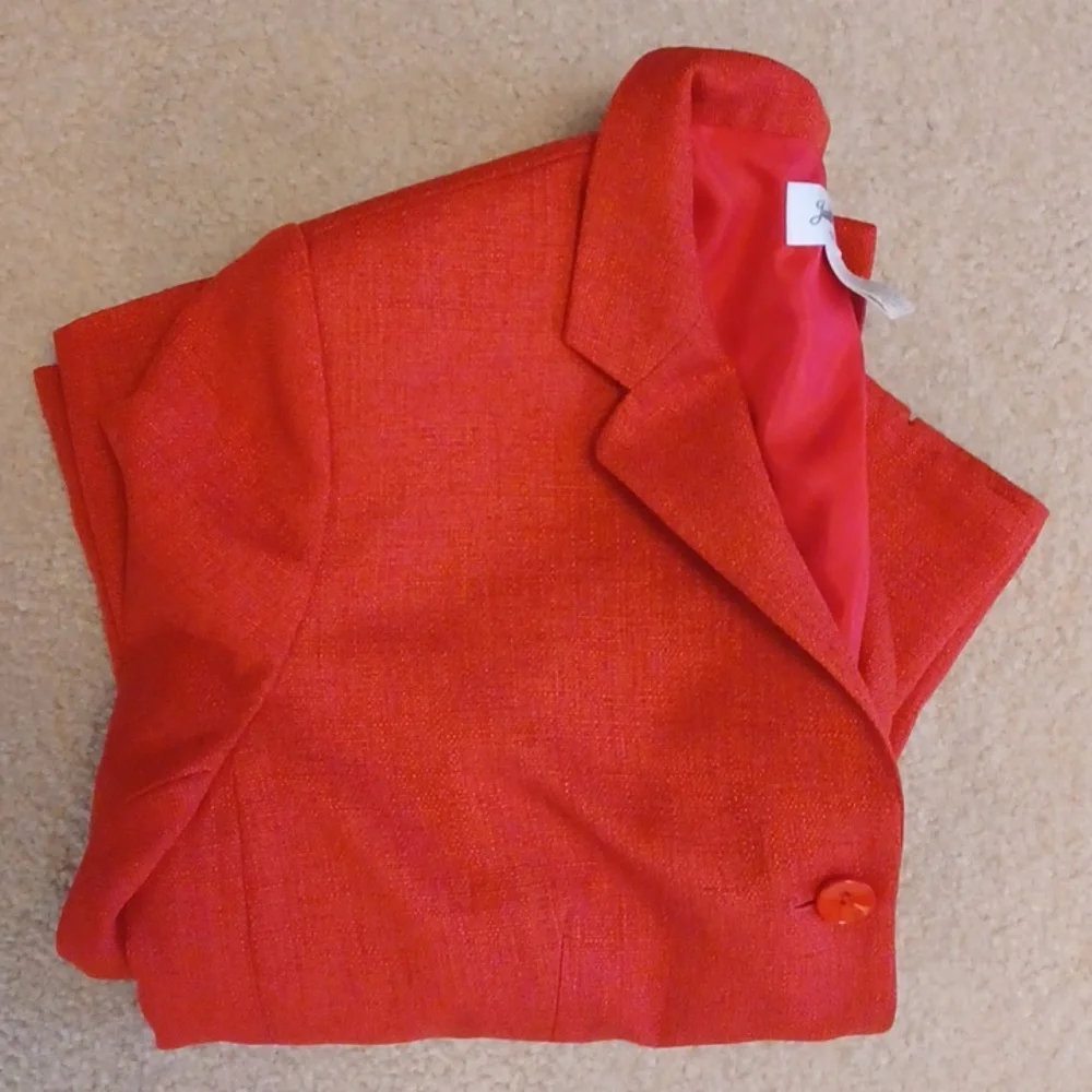 Judith Hart Petites Red Blazer